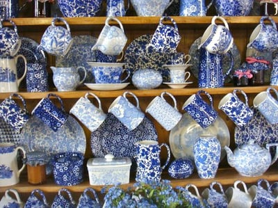 英國伯利藍色亞當餐具系列11