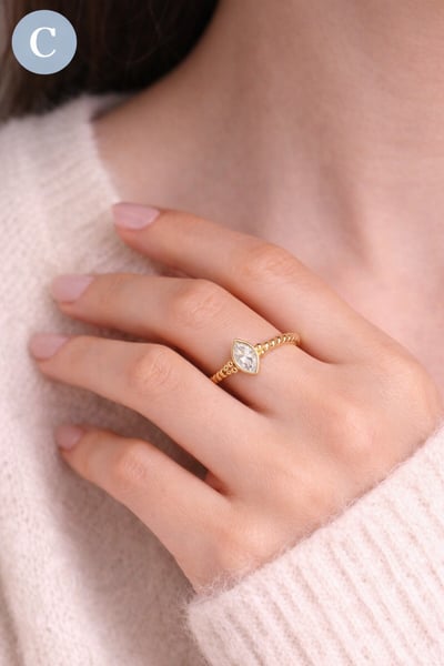 Paris Lumière巴黎微光系列可調式戒指7