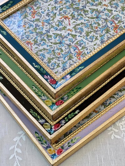 義大利佛羅倫斯手工木相框-大8