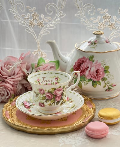 義大利佛羅倫斯手工圖騰小茶盤7