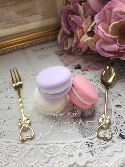 超可愛精緻仿真甜點馬卡龍2