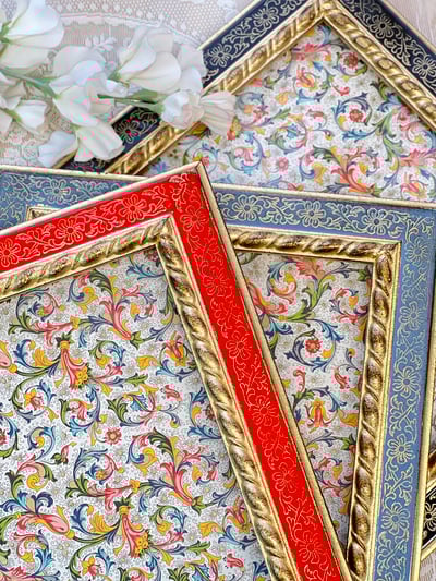 義大利佛羅倫斯手工雕花相框5