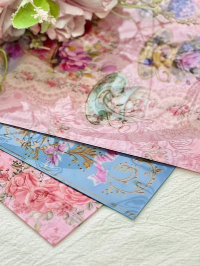 獨家維多利亞L型資料夾(3入一組8