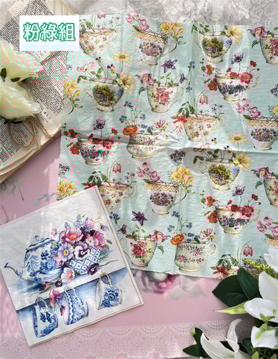 蝶古巴特【馬卡龍】系列餐巾紙3