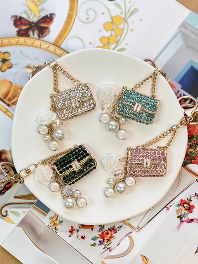 璀璨小香風鑰匙圈1