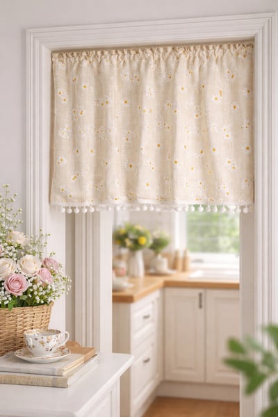 小碎花夢幻半簾/門簾7