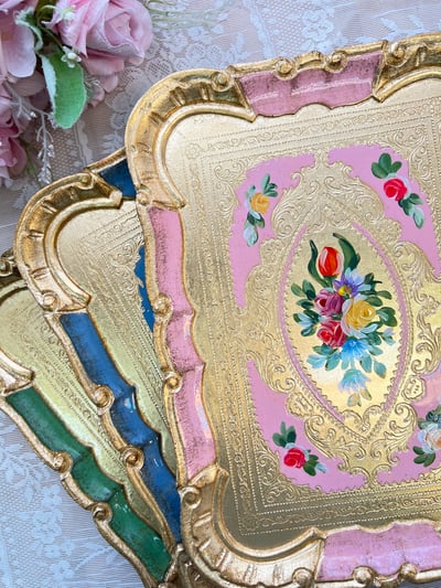 義大利佛羅倫斯手工長方小托盤5