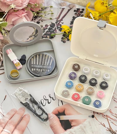 可攜帶放大鏡針線收納盒5