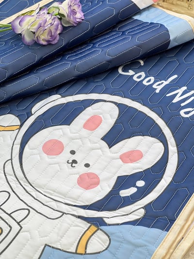 單人冰絲乳膠涼席二件套6