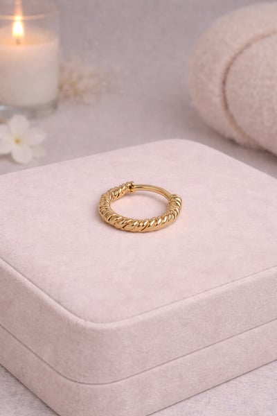 法式扭結迷你耳環｜單只1