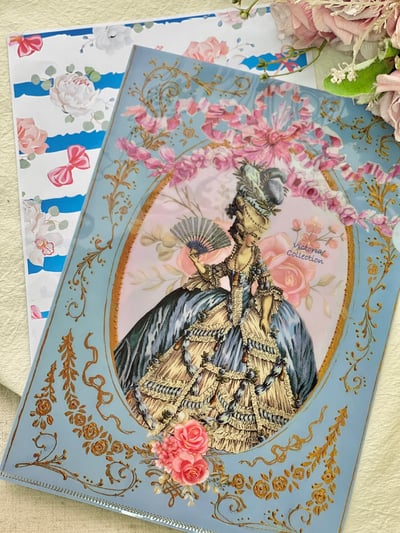 獨家維多利亞L型資料夾(3入一組4