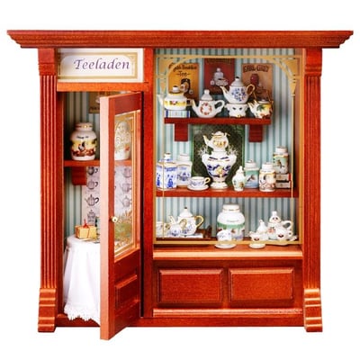 德國Reutter Miniaturen-帶燈迷你櫃2