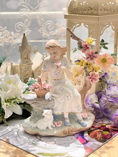 童話仕女瓷偶6