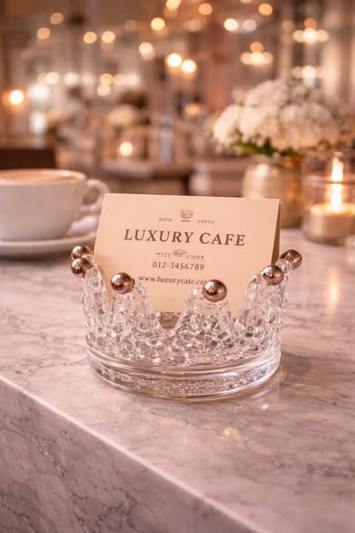 維多利亞皇冠玻璃飾品座4