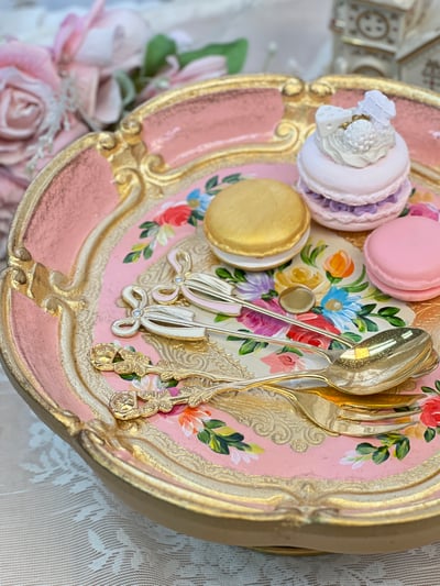 義大利佛羅倫斯手工高腳盤7