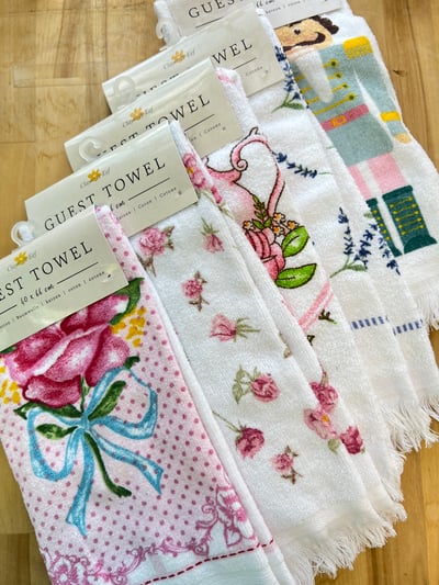 花園時光純棉毛巾1