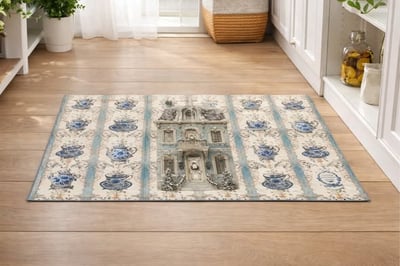 18世紀貴族花園超吸水軟墊/地墊 (短款)4