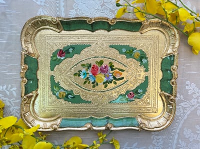 義大利佛羅倫斯手工長方小托盤4