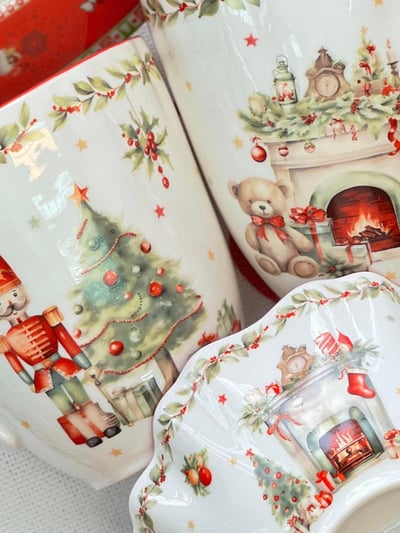 Isabelle Rose系列-復古聖誕餐具4