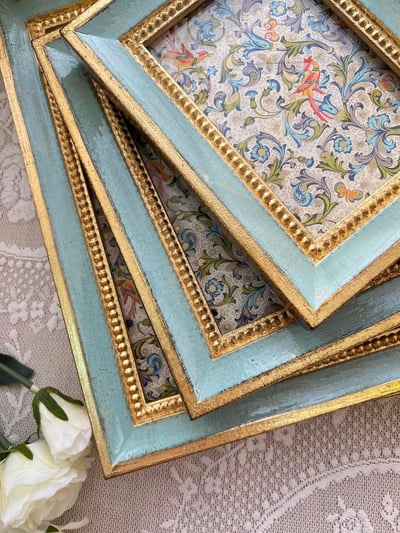 義大利佛羅倫斯手工純色相框-中5