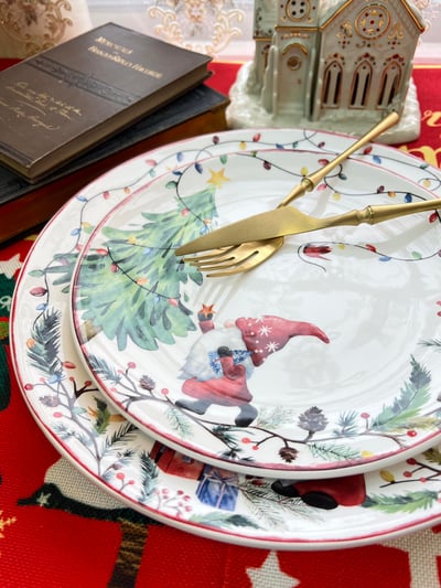 聖誕老公公餐盤5