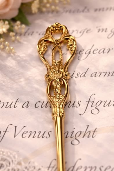 玫瑰彩繪瓷面湯匙3