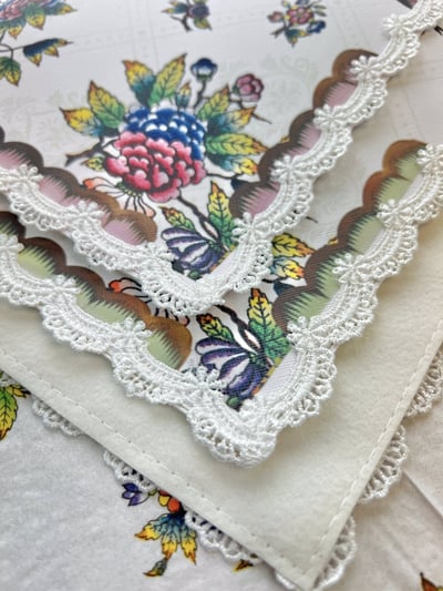 維多利亞蝶語花卉餐墊8