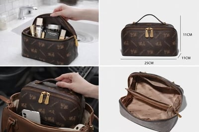 雙拉鍊大容量化妝包/收納包2