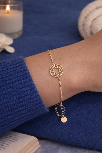 法式金色晨光手鍊2