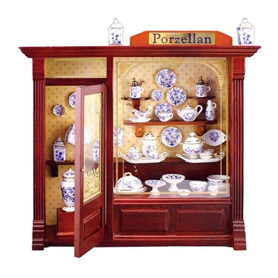 德國Reutter Miniaturen-帶燈迷你櫃1