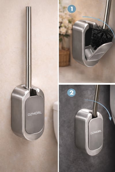 隱藏式壁掛馬桶刷6