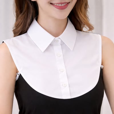 輕盈假兩件｜春夏百搭假領片6