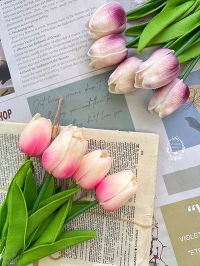 仿真漸層鬱金香系列7