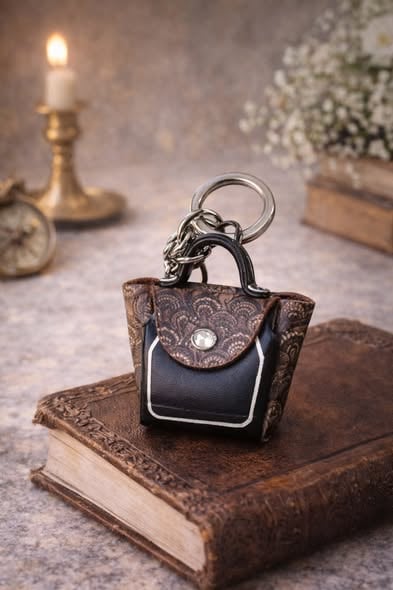 歐風微奢迷你包鑰匙圈/掛飾4