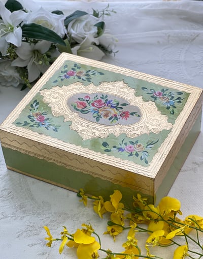 義大利佛羅倫斯手工長方型儲物盒3