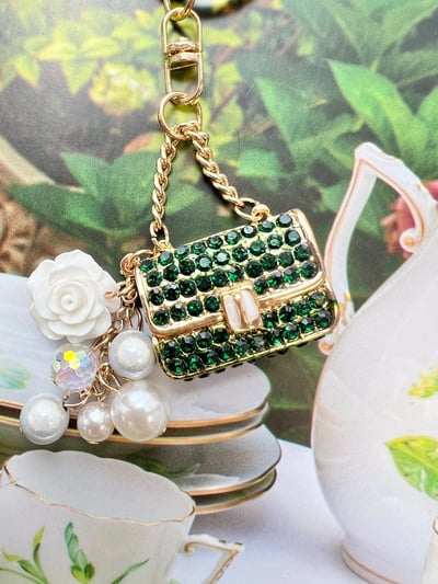 璀璨小香風鑰匙圈5