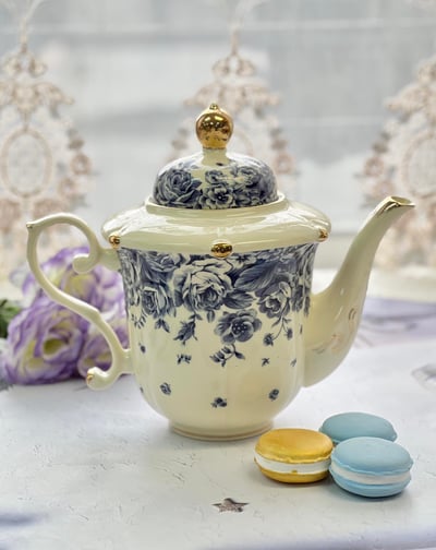 法式藍玫瑰下午茶套組2