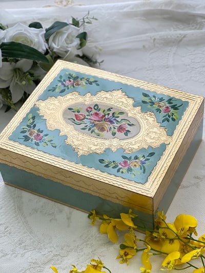 義大利佛羅倫斯手工長方型儲物盒4