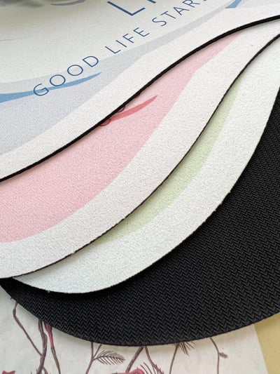 玫瑰花廚房檯面硅藻土吸水墊5