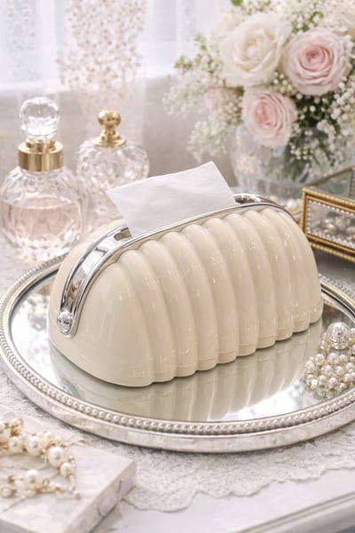 北歐超質感貝殼面紙盒1