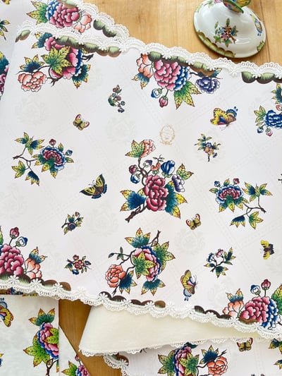 維多利亞蝶語花卉餐墊/桌旗7