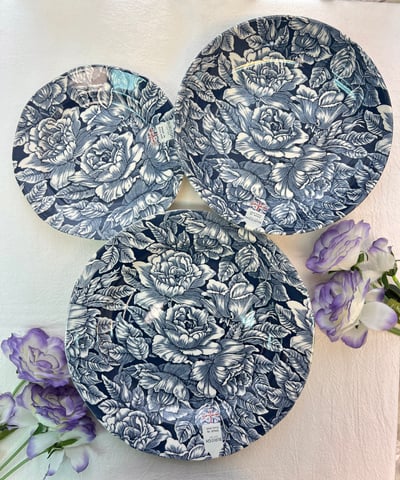 英國伯利墨藍芙蓉餐具系列7