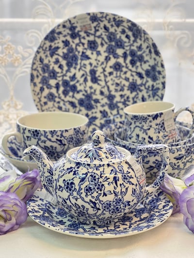 英國伯利藍色亞當餐具系列3