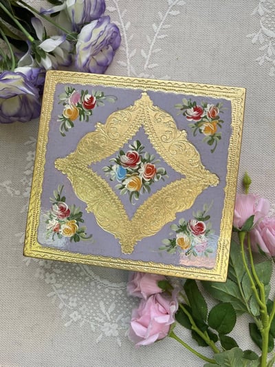 義大利佛羅倫斯手工方形儲物盒3