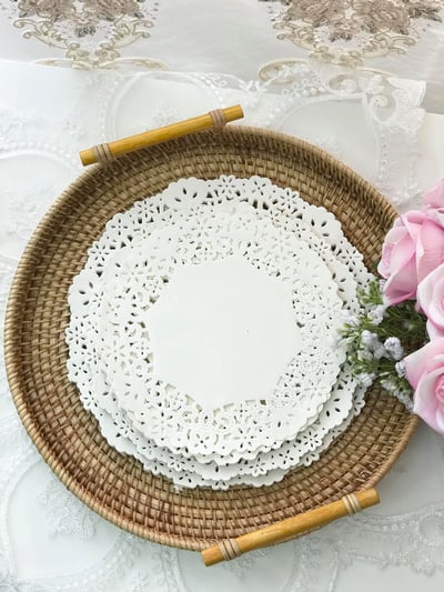 花底食物吸油紙/烘培用紙(1包50入)3