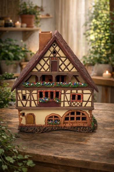 德國手工香氛屋｜童話小鎮花窗小屋1