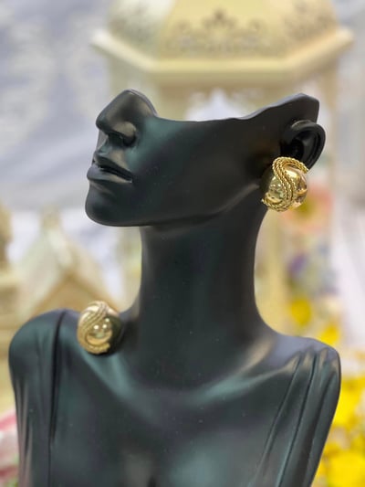 S型繩結耳環/耳夾3