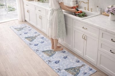 18世紀貴族花園超吸水軟墊/地墊 (長款)1