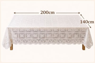 法式復古蕾絲桌布/桌巾6