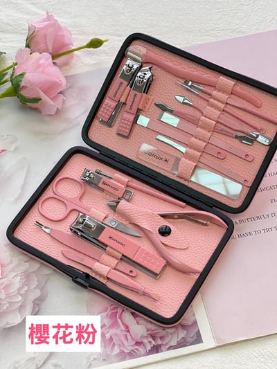 不銹鋼美容美甲18件套組3